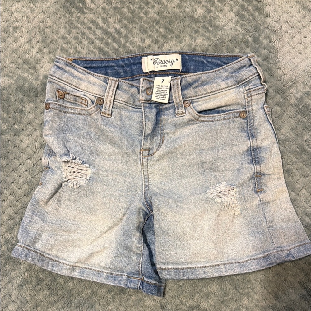 Rewash Light Blue Denim Women's Shorts